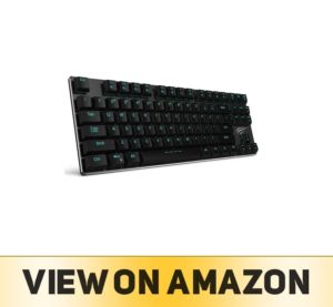 Mechanical Keyboard HAVIT RGB Backlit Wired Gaming Keyboard Extra-Thin & Light, Kailh Latest Low Profile Blue Switches
